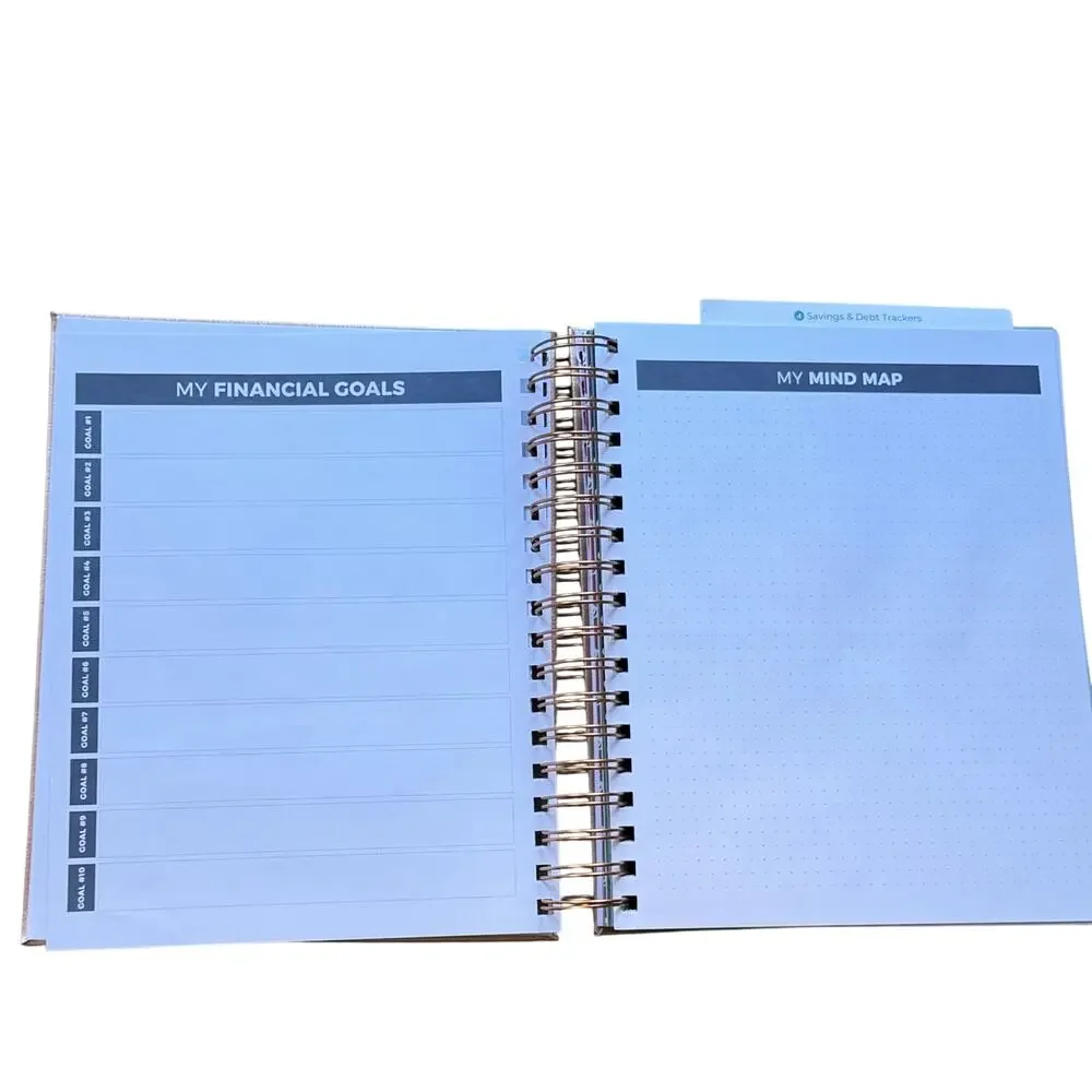 Clever Fox Budget Planner Bill Organizer Rose Gold Undated Finance